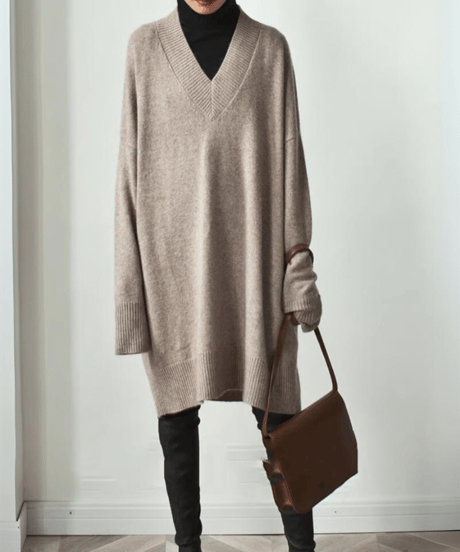 v-neck knit op　　IR1538