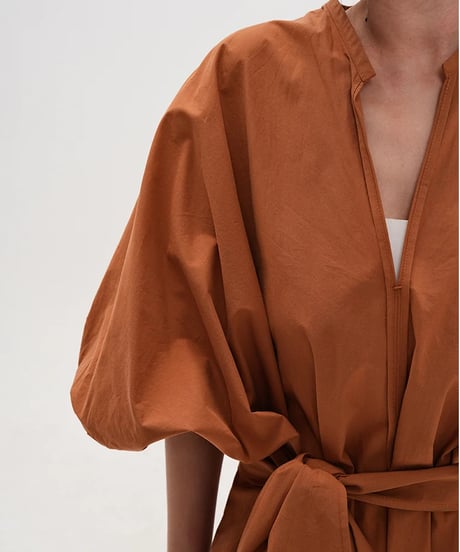 lantern sleeve design one-piece　　IR1673
