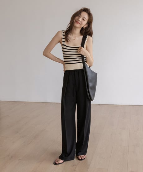 short striped camisole　　IR1346