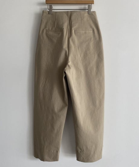 wide leg casual tuck pants /4color　　IR1604