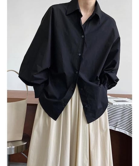 lantern sleeve shirt /4color　　IR1620