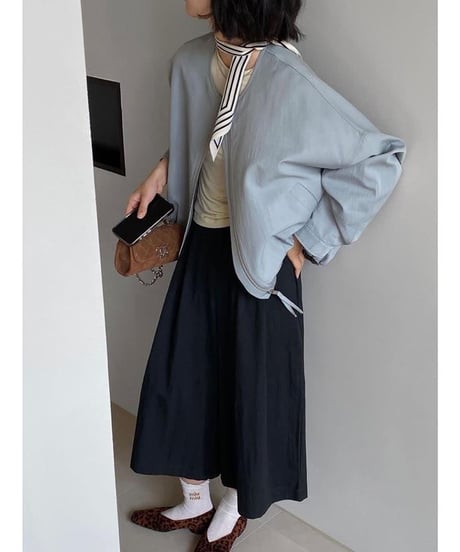 high waist wide pants  /2color　　IR1616