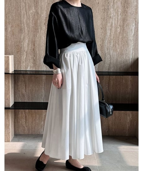 shiny raglan sleeve tops　　IR1488