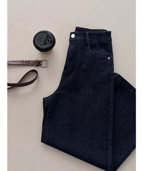 straight denim  pants　　IR1619