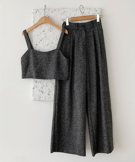 bustier + wide pants set up　　IR1596
