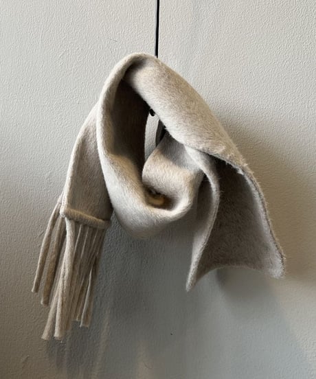【完売】collarless long coat+scarf set /2color　　IR1553