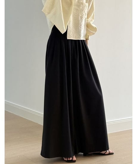 soft drape wide pants t /3color　　IR1646