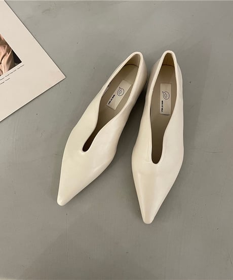 pointed toe flat pumps　　IR1465