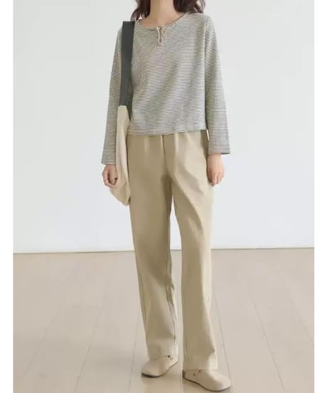 half placket border tops　　IR1528