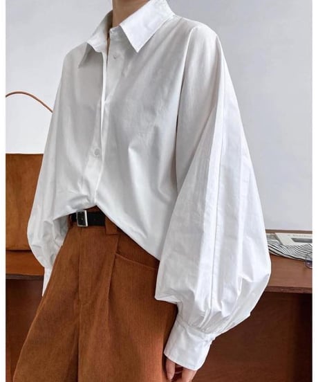 lantern sleeve shirt /4color　　IR1620