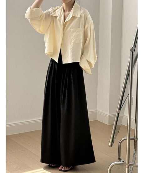 soft drape wide pants t /3color　　IR1646