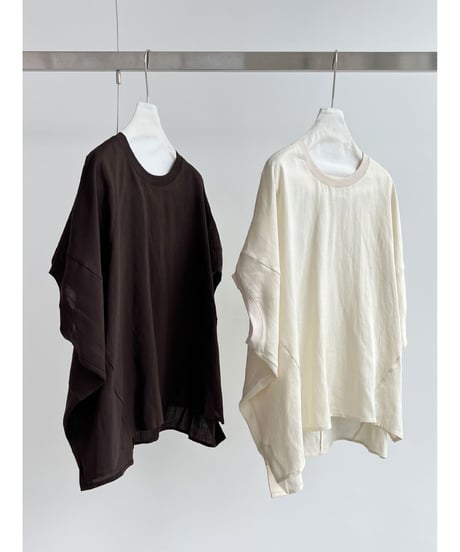 soft curve dolman pullover /2color　　IR1671