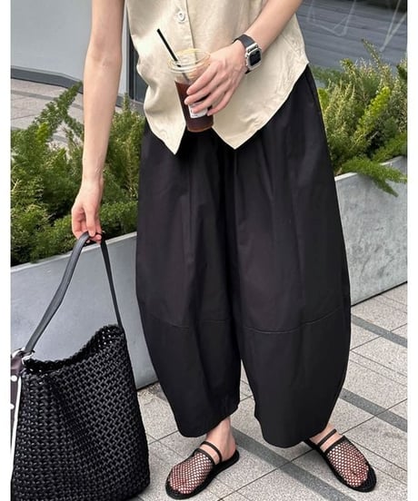 balloon curve  pants /3color　　IR1635
