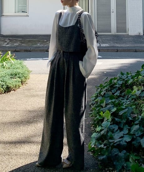 bustier + wide pants set up　　IR1596