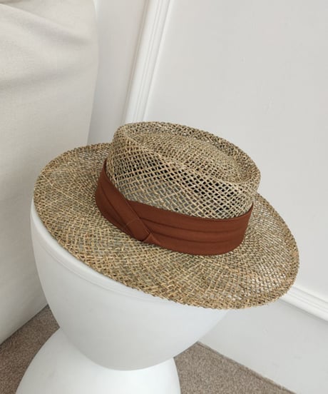 hand woven straw hat /4color　　IR1639