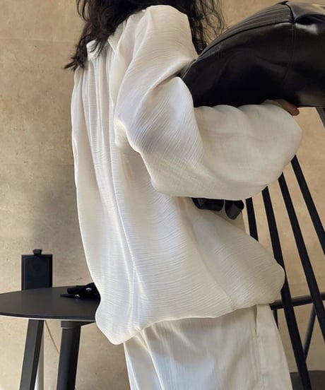 v-neck skipper blouse　　IR1487