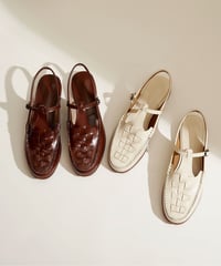 braided gurkha sandals / 2color　IR1406