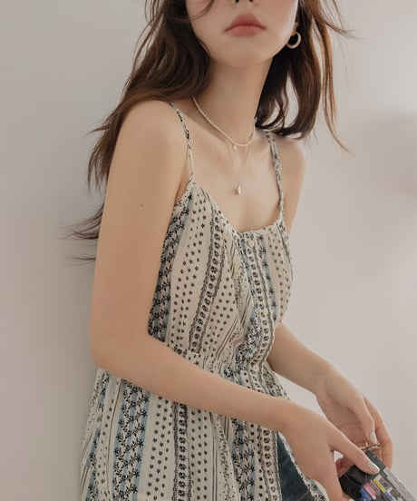 front open cami onepiece　　IR1385