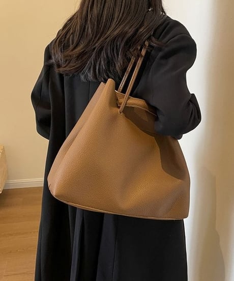 square tote shoulder bag+pouch set　　IR1598