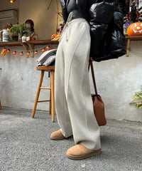 straight wide leg pants　　IR1468