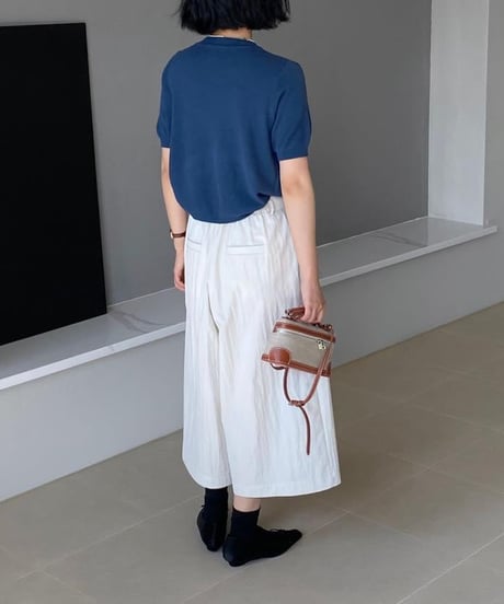 high waist wide pants  /2color　　IR1616