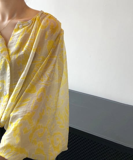 meadow light sheer blouse　　IR1638