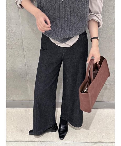straight denim  pants　　IR1619
