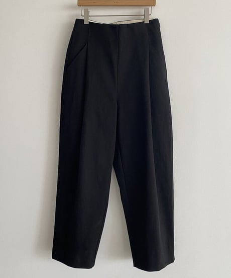 wide leg casual tuck pants /4color　　IR1604