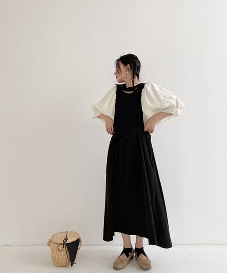 lantern sleeve one-piece　　IR1356