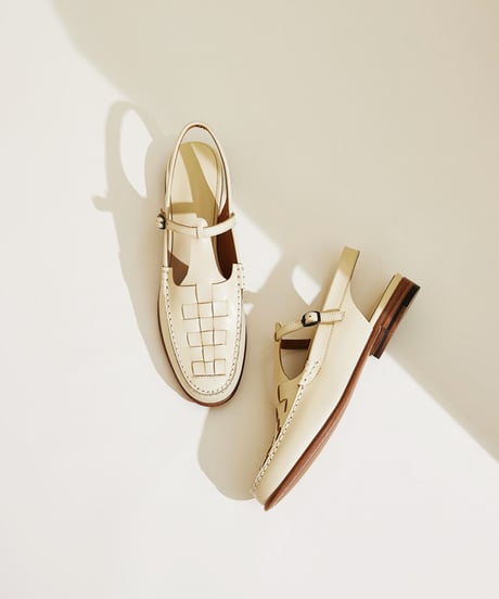 braided gurkha sandals / 2color　IR1406