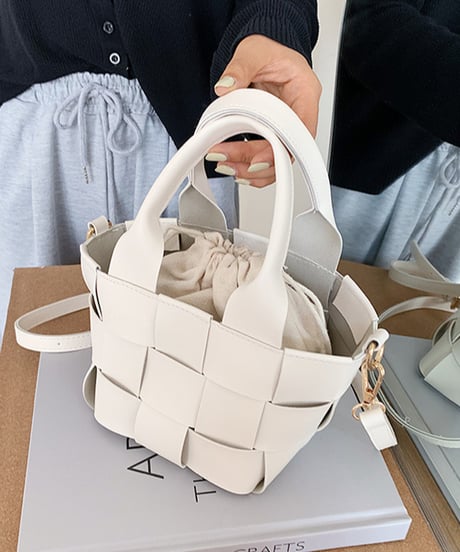 wide mesh mini shoulder bag　　IR1362