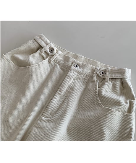 corduroy cotton casual pants /2color　IR1584