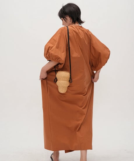 lantern sleeve design one-piece　　IR1673