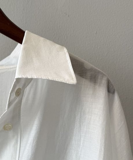 double pocket sheer shirt /3color　　IR1647
