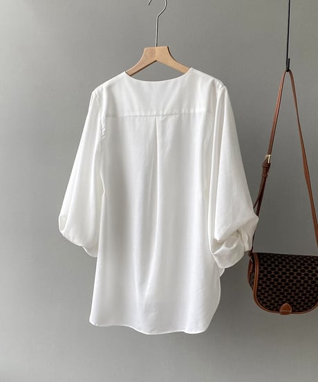 lantern sleeve blouse　　IR1480