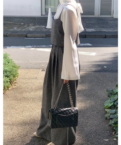 bustier + wide pants set up　　IR1596