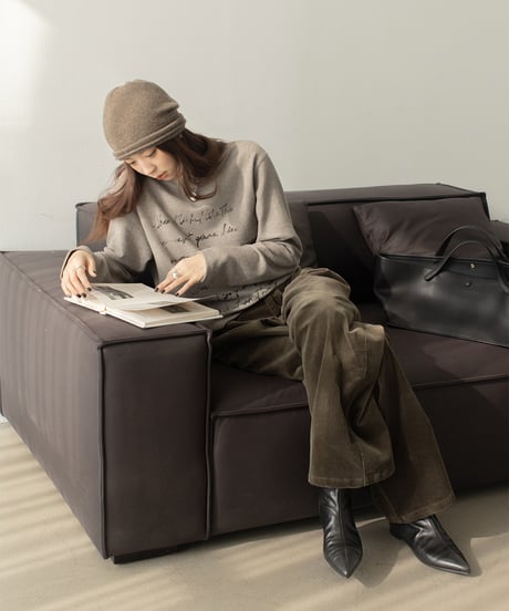 corduroy cotton casual pants /2color　IR1584