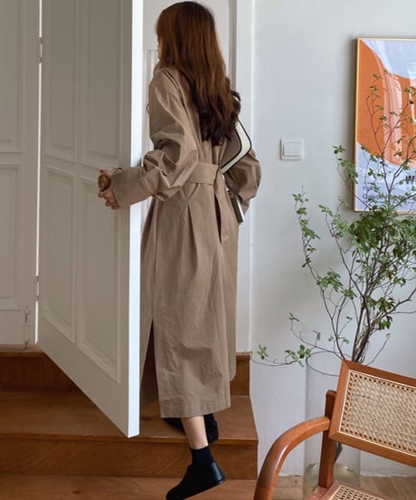 waist belt side slit one piece /3color　　IR1535
