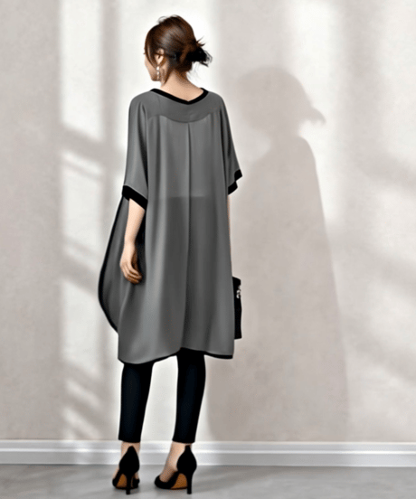drape long cardigan /3color　　IR1679