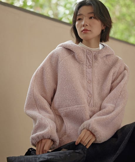 boa fleece pullover　　IR1287