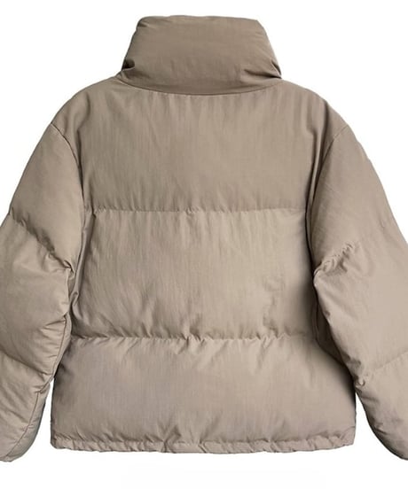 stand collar duffle padded coat /3color　　IR1563