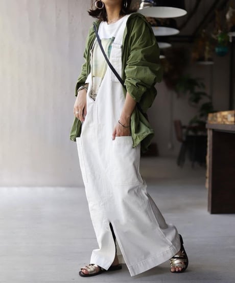 loose overalls skirt /3color　　IR1579