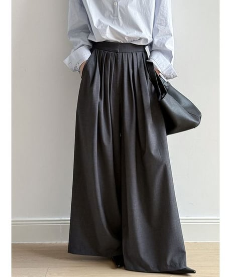 soft drape wide pants t /3color　　IR1646