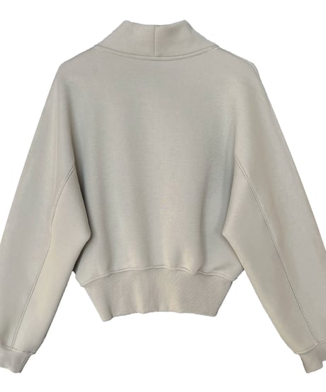 half zip short sweatshirt /3color　　IR1600