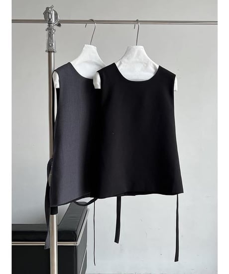 design vest & skirt setup /2color　　IR1633