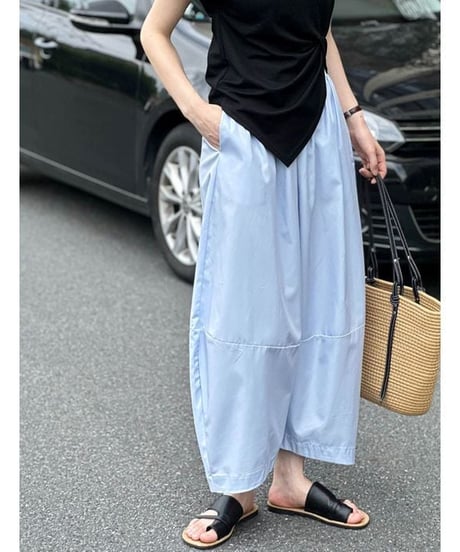 balloon curve  pants /3color　　IR1635