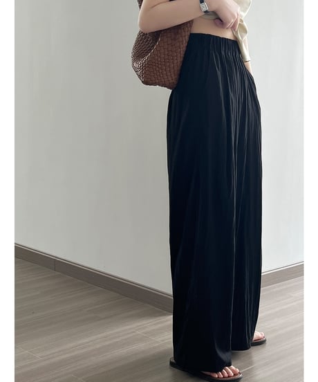 draped wide pants /4color　IR1623