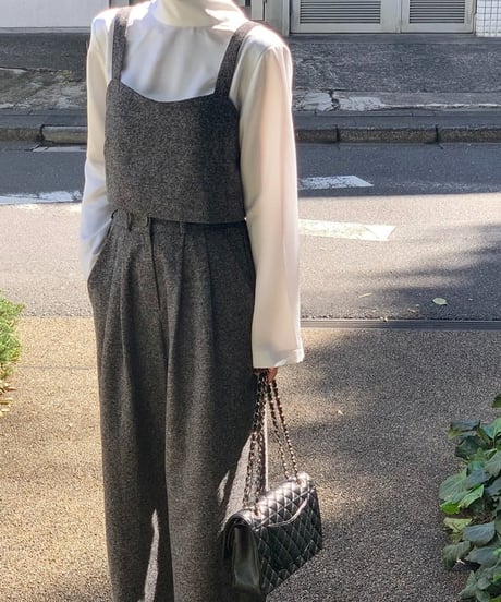 bustier + wide pants set up　　IR1596