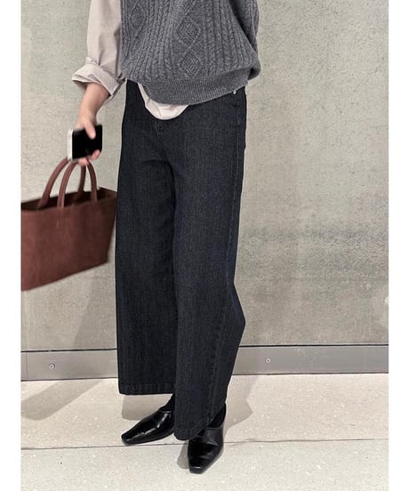 straight denim  pants　　IR1619