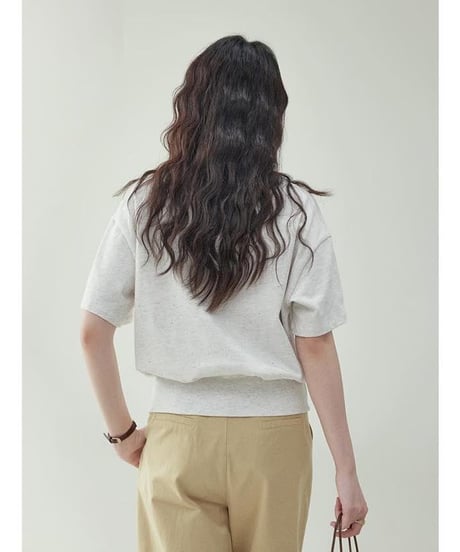 color fleck design tee　　IR1677